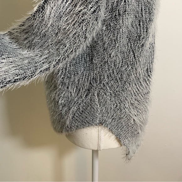 Gray Furry Sweater imported from Korea - Picture 9 of 9